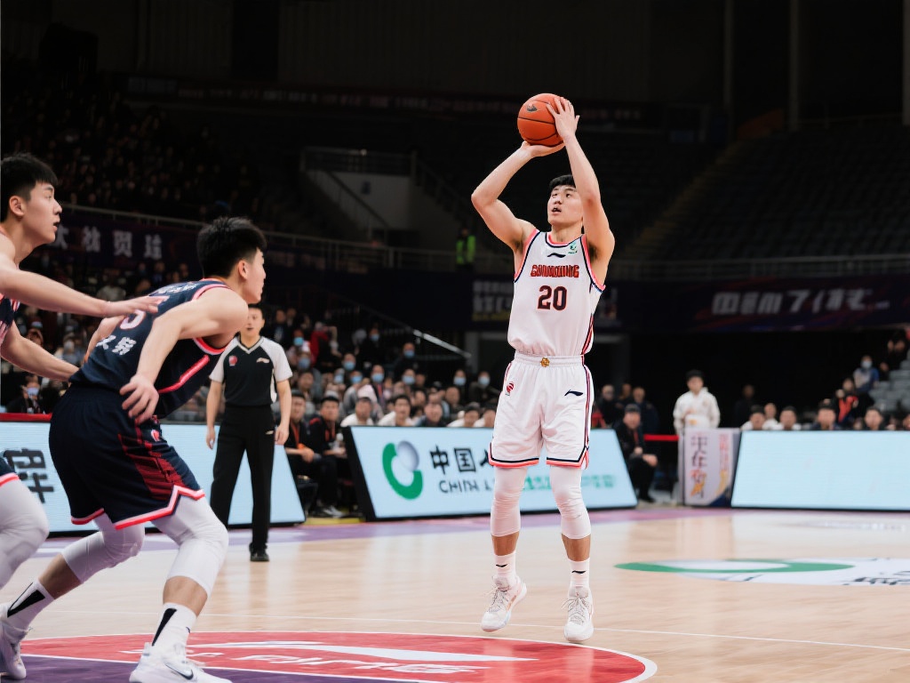 比赛中，解盛岩无疑是球队的得分核心。他全